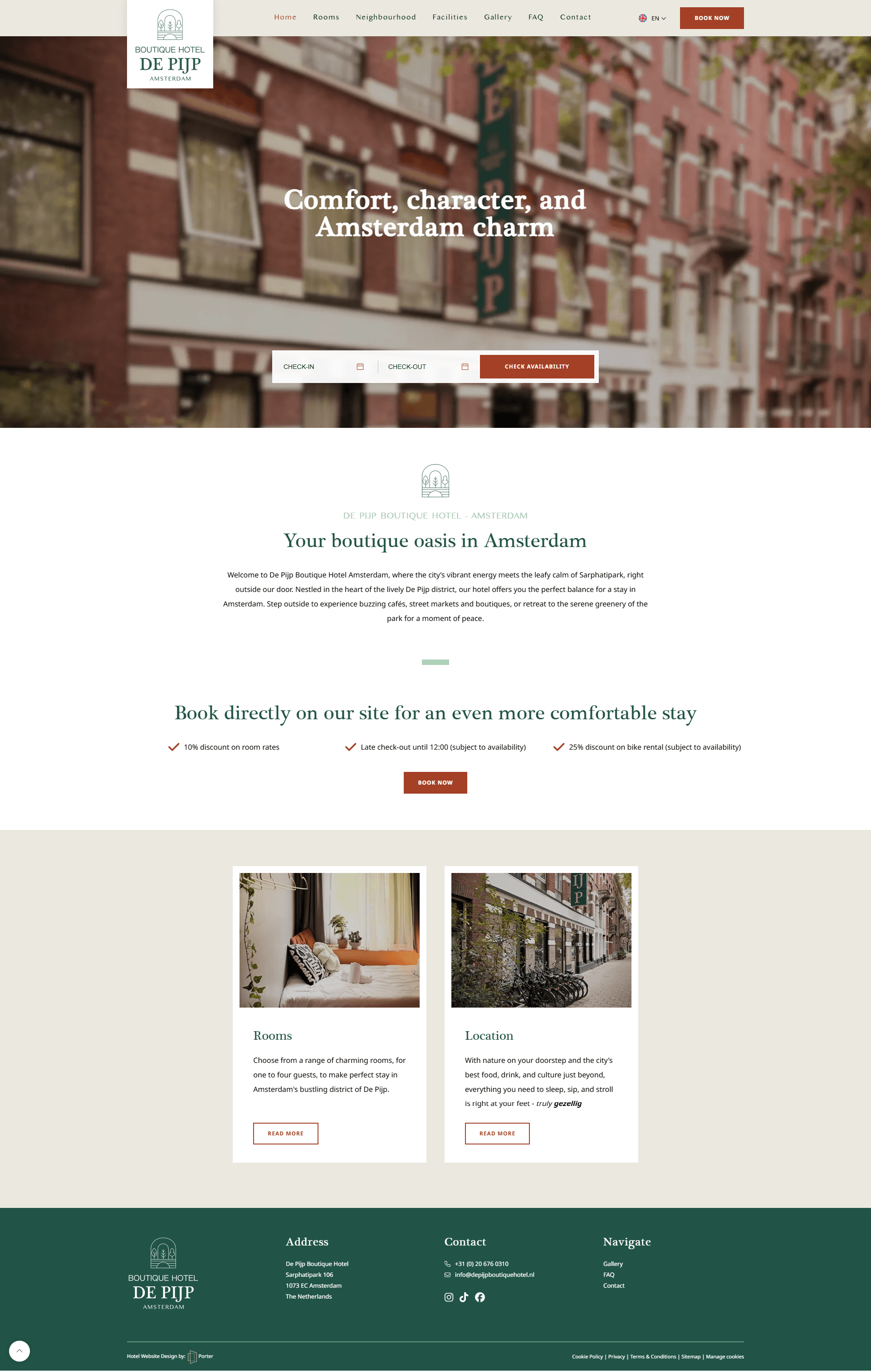 De Pijp Boutique Hotel
