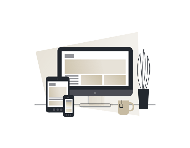 A template-based website in your own style